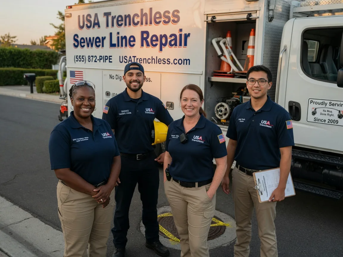 Sewer Line Repair company in Mountain Ranch, CA